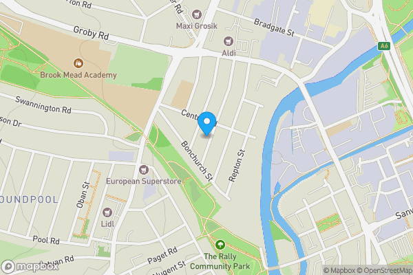 Map location for 101 Bassett Street, Leicester, LE3 5ED