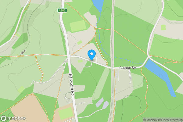 Map location for Plot 1A and 1B, Land north of Culmer Lane, Surrey, GU8 5SP