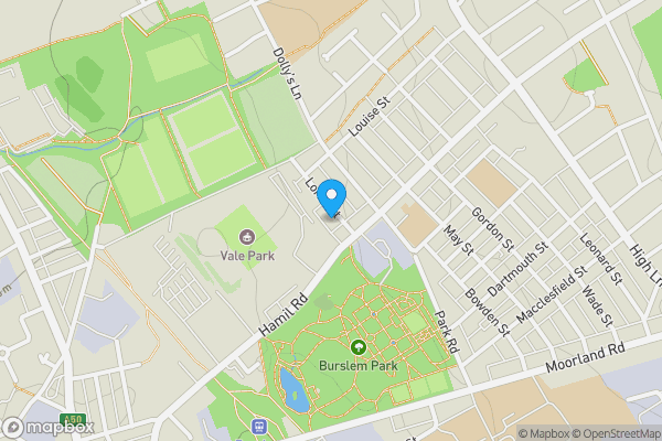 Map location for 11 Lorne Street, Stoke-On-Trent, Staffordshire, ST6 1AR