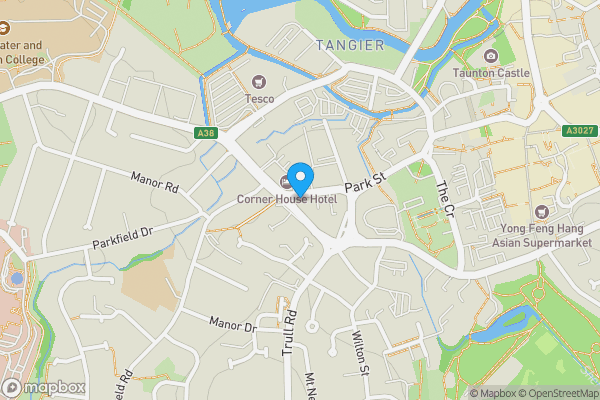 Map location for Flat 2, 14 Park Street, Taunton, TA1 4DF