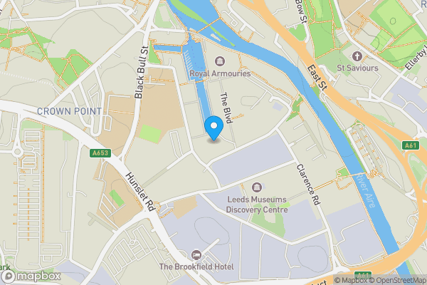 Map location for 69 Clarence House, The Boulevard, Leeds, LS10 1LG