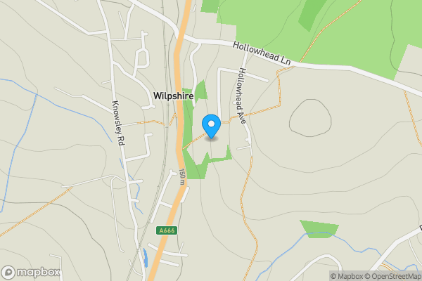 Map location for The Beeches, 26 Whalley Road, Wilpshire, Blackburn, BB1 9JT