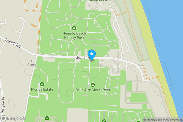 Map location for 14 Belle Aire Holiday Park Hemsby, Great Yarmouth, Norfolk, NR29 4HS
