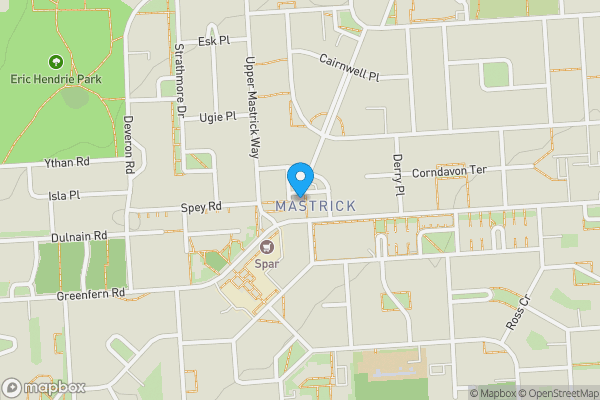 Map location for 1 Mastrick Junction, Aberdeen, AB16 5PQ