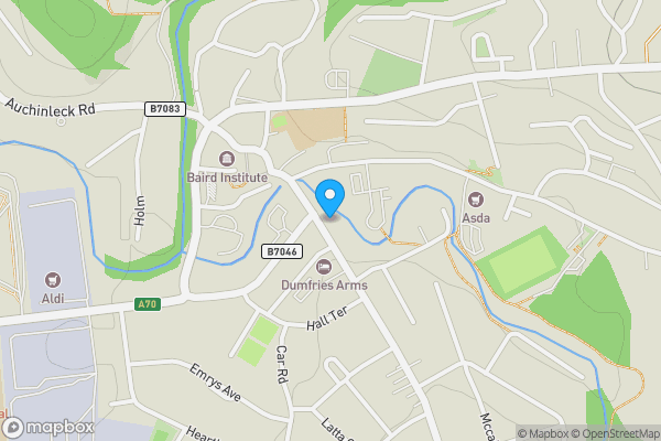 Map location for 65-67 Glaisnock Street, Cumnock, KA18 1BS