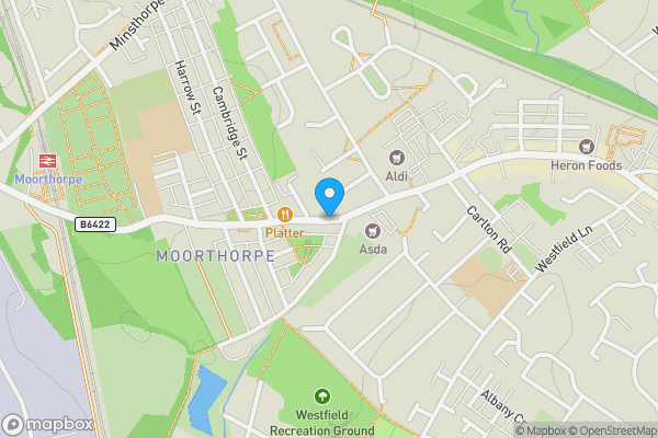 Map location for Barnsley Road, South Elmsall, West Yorkshire, WF9 2AE