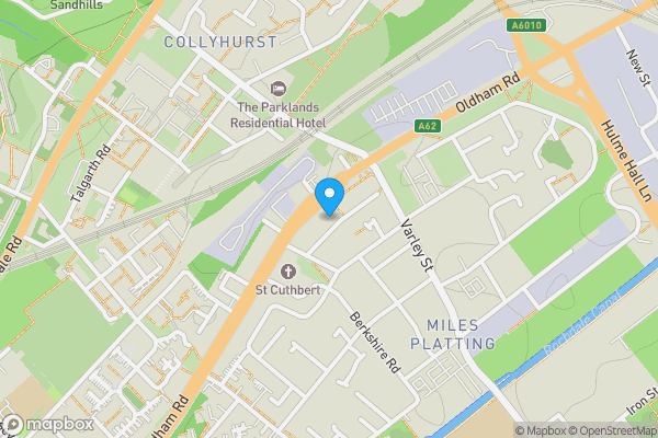 Map location for 17 Droitwich Road, Miles Platting, M40 8ED