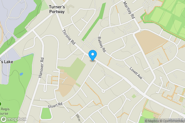 Map location for 106 Throne Road, Rowley Regis, West Midlands, B65 9LB