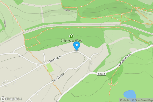 Map location for Beaverbank, The Glade, Kingswood, Tadworth, Surrey, KT20 6LH