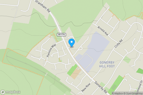 Map location for 4 The Haverlands, Gonerby Hill Foot, Grantham NG31 8HB
