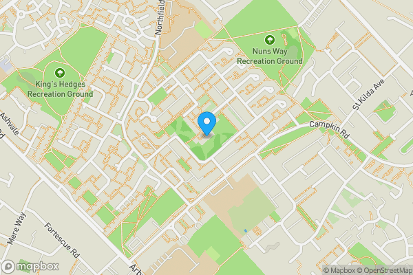 Map location for Edgecombe, Cambridge, Cambridgeshire, CB4 2LN