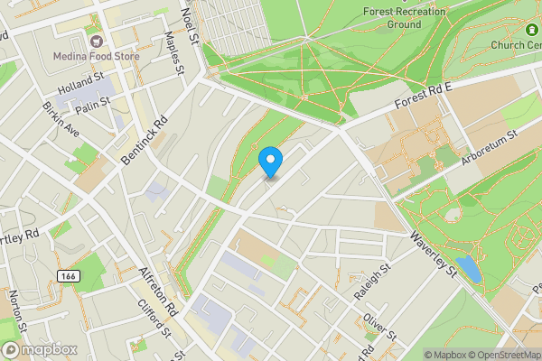 Map location for 42 Forest Road West, Nottingham, NG7 4EQ