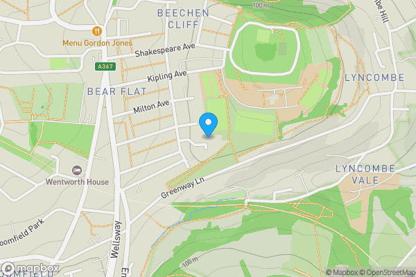 Map location for 16 Greenway Court Greenway Court, Chaucer Road, Bath, Somerset, BA2 4SY