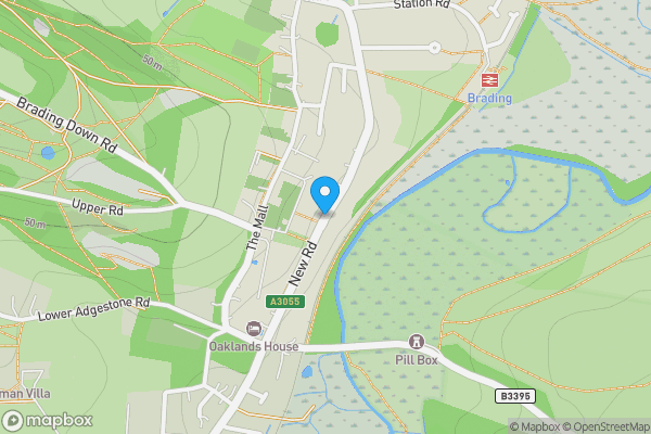 Map location for New Road, Sandown, Isle of Wight, PO36 0AG