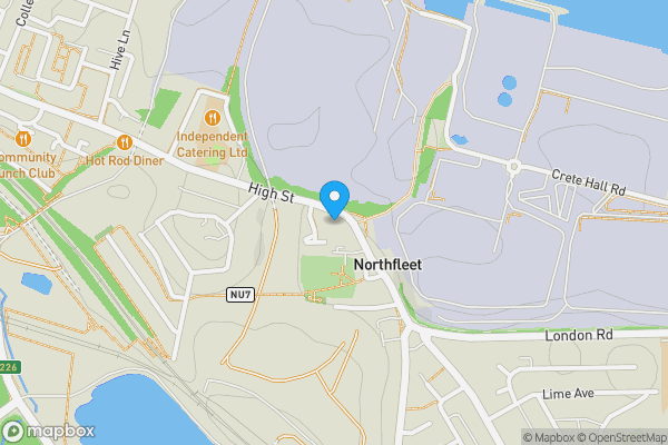 Map location for 5 High Street, Northfleet, Gravesend, Kent, DA11 9EZ
