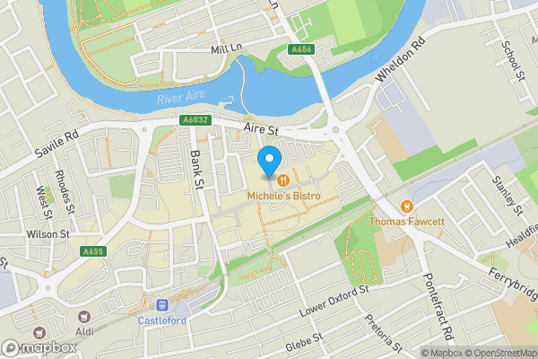 Map location for Pioneer Court Pioneer Way Castleford West Yorkshire WF10 5QU