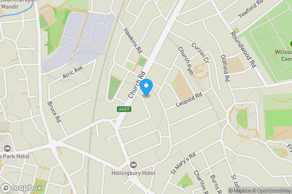 Map location for 3 West Ella Road, London, NW10 9PT