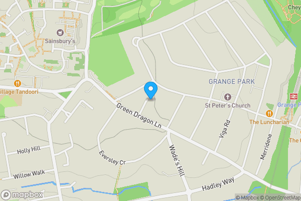 Map location for 2 Gibson Close, Grange Park, London, N21 1EG