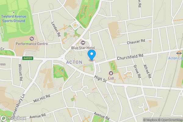 Map location for 5A Horn Lane, Acton, London, W3 9NJ