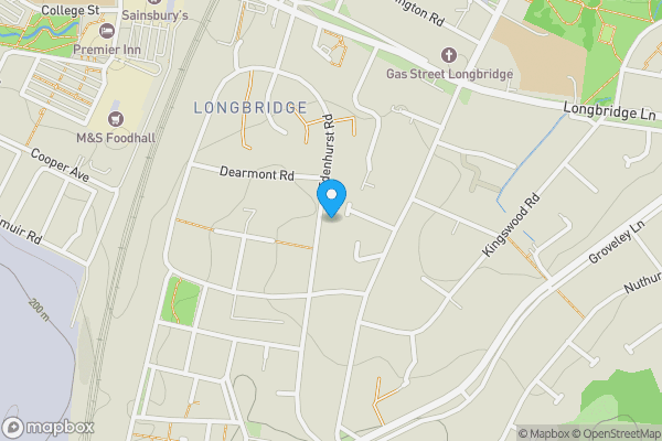 Map location for 102. Edenhurst Road, Birmingham, West Midlands, B31 4PL