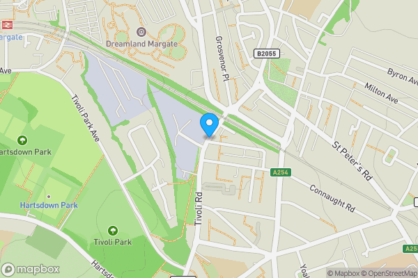 Map location for Tivoli Road, Kent, Kent, CT9 5SE