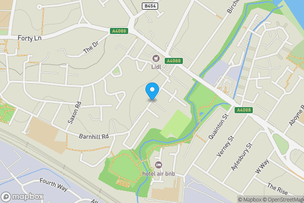 Map location for 89 Barnes Wallis Court, Barnhill Road, Wembley, Greater London, HA9 9DW