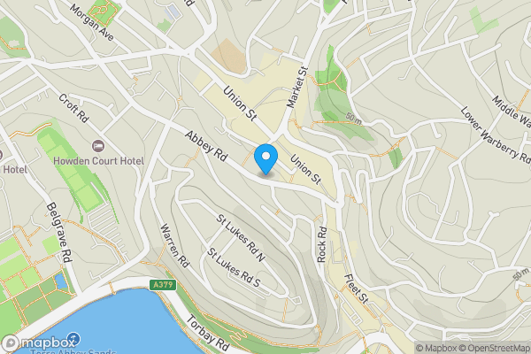 Map location for 41 Abbey Road, Torquay, Devon TQ2 5NQ