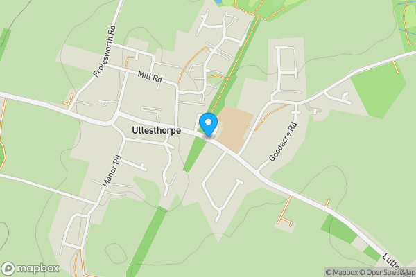 Map location for White House Main Street, Ullesthorpe, Lutterworth, LE17 5BT
