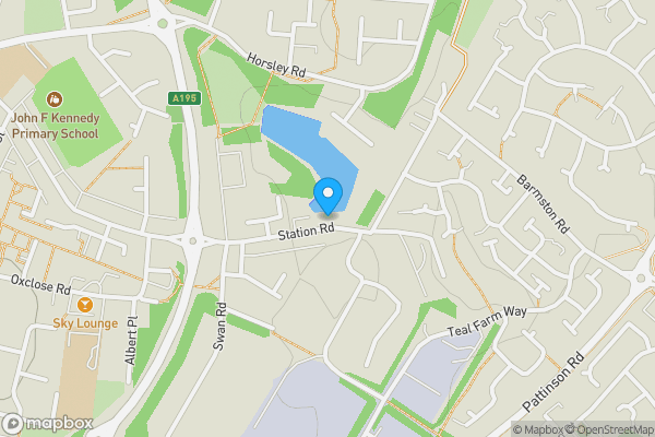 Map location for 2 Sherringham House, Station Road, Washington NE38 8NJ