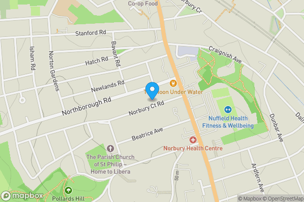 Map location for 20 Norbury Court Road, Norbury, London, SW16 4HT