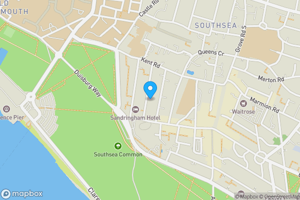 Map location for 29 Shaftesbury Road, Southsea, Hampshire PO5 3JP