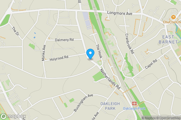 Map location for Netherlands Road, Barnet, Hertfordshire, EN5 1BX