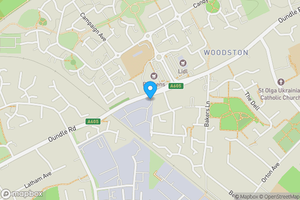 Map location for 338-340 Oundle Rd, Woodston, Peterborough, PE2 9QP