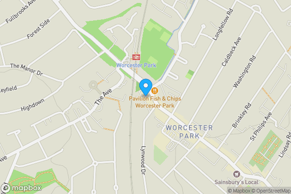 Map location for 177-179 Central Road Worcester Park Surrey KT4 8DR