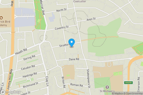 Map location for 62 Stratford Street, Upper Stoke, Coventry, West Midlands CV2 4NJ