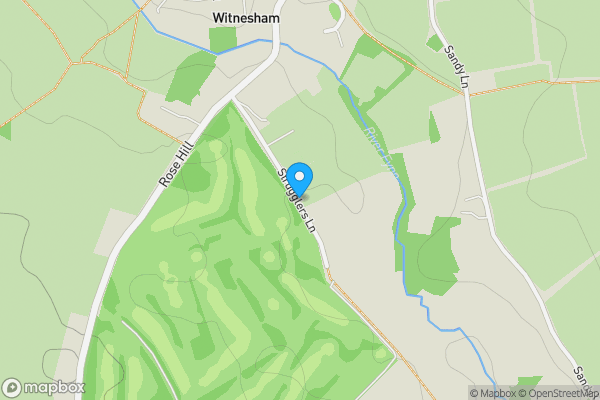 Map location for Kersey Croft, Strugglers Lane, Witnesham, Suffolk, IP6 9HS