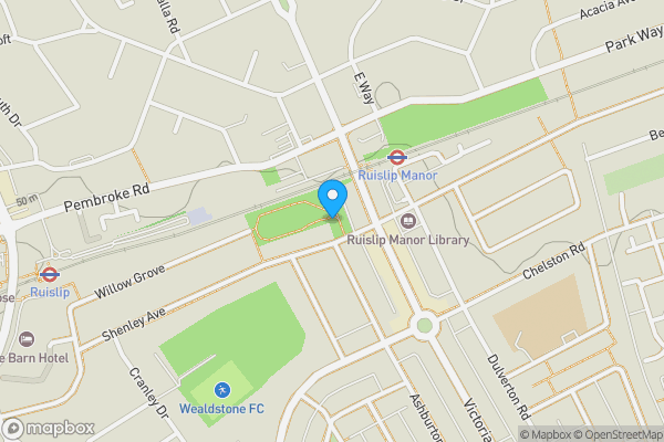 Map location for Albury Court, Deane Avenue, Ruislip, HA4