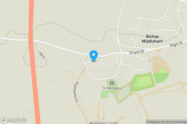 Map location for Broadoaks, Bishop Middleham, County Durham, DL17 9BW