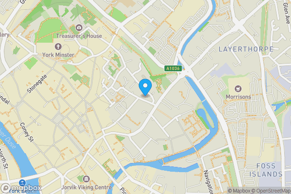 Map location for St. Saviours Place, York, North Yorkshire, YO1 7PJ