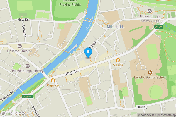 Map location for 91-95 High Street Musselburgh East Lothian EH21 7DA
