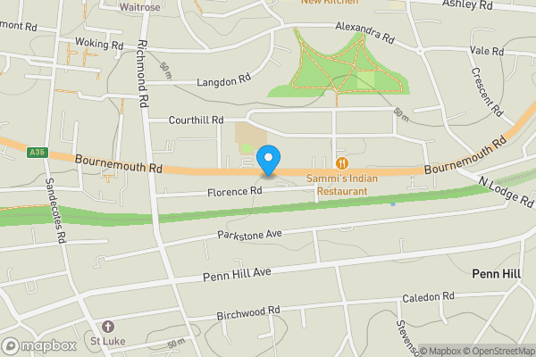 Map location for Flat 7 Osmund House, Poole, Dorset, BH14 9HY