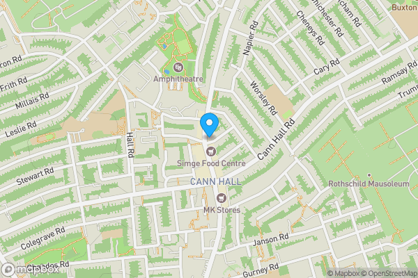 Map location for Flat A, 196-200 High Road Leytonstone, Leyton, London, E11 3HU