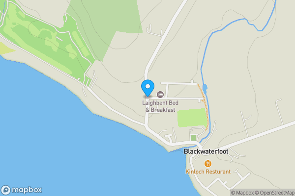 Map location for Retail Unit, Harbour View, Blackwaterfoot, Harbour View, Blackwaterfoot, Isle of Arran KA27 8EZ