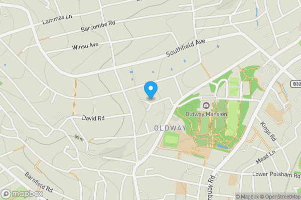 Map location for 18 Kingshurst Drive, Paignton, Devon TQ3 2LT