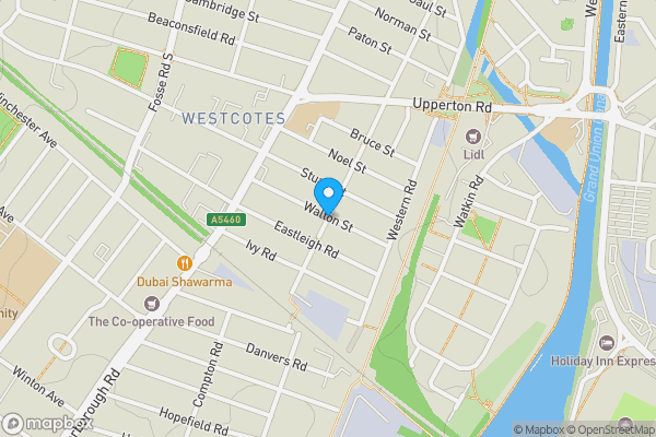 Map location for Wilberforce Road, Leicester, Leicestershire, LE3 0DH