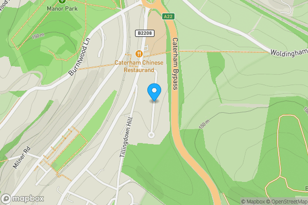 Map location for Greenhill Avenue, Caterham, Surrey, CR3 6PQ