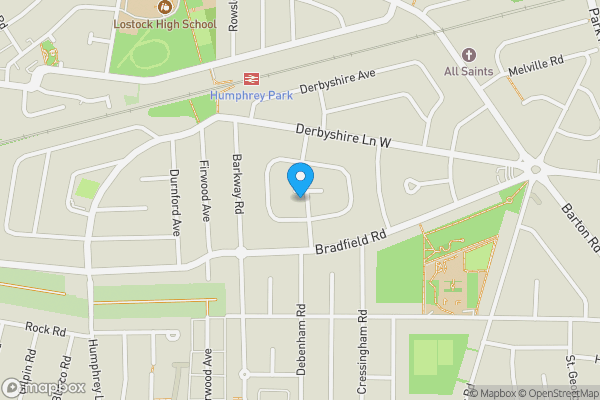 Map location for 1 Atholl Avenue, Stretford, Manchester, Greater Manchester M32 9LZ