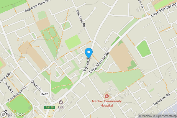 Map location for Wycombe Road, Marlow, Buckinghamshire, SL7 3HU