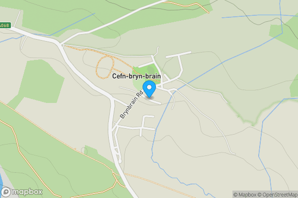 Map location for Brynawelon Road, Cwmllynfell, Swansea, West Glamorgan, SA9 2WG