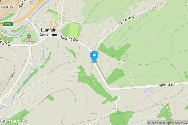 Map location for croeso, mount road, llanfair caereinion, powys, sy21 0bh